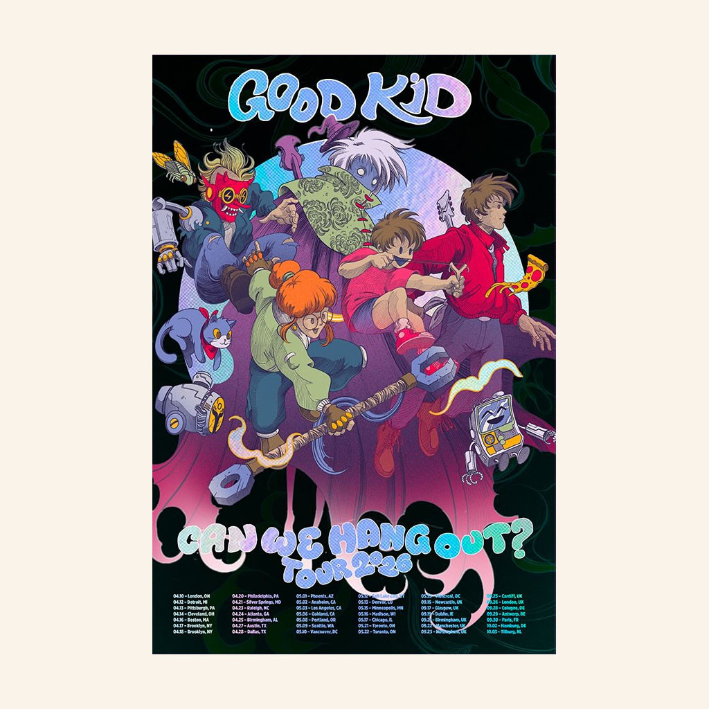 Good Kid Merch Can We Hang Out 2026 Tour Poster Home Decor Gifts For Rock Band Fans - Petshi
