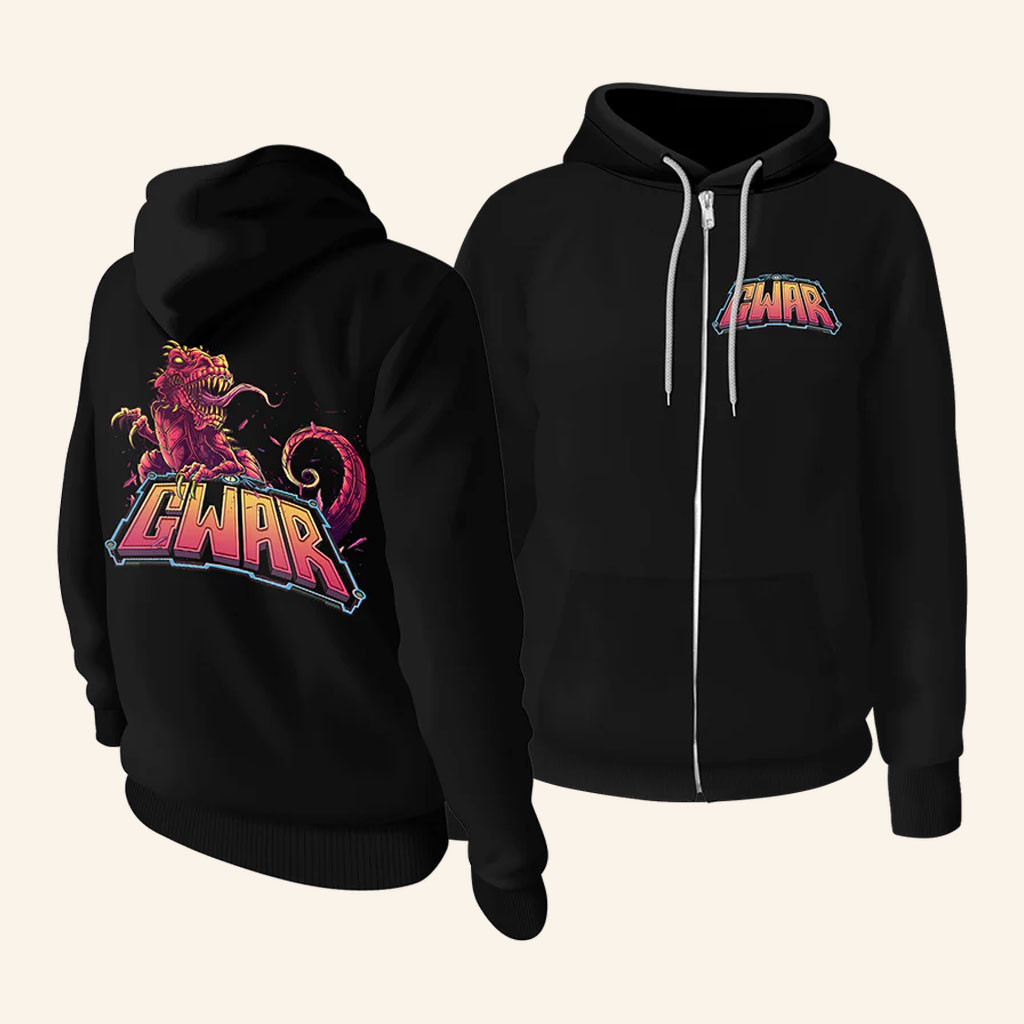 GWAR Merch 2026 Gor Gor Zip Hoodie GWAR Band Merchandise Gifts For Music Lover - Petshi