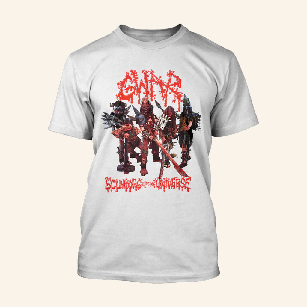 GWAR Merch 2026 Scumdogs Of the Universe T-Shirt Best Gifts For Band Fans - Petshi