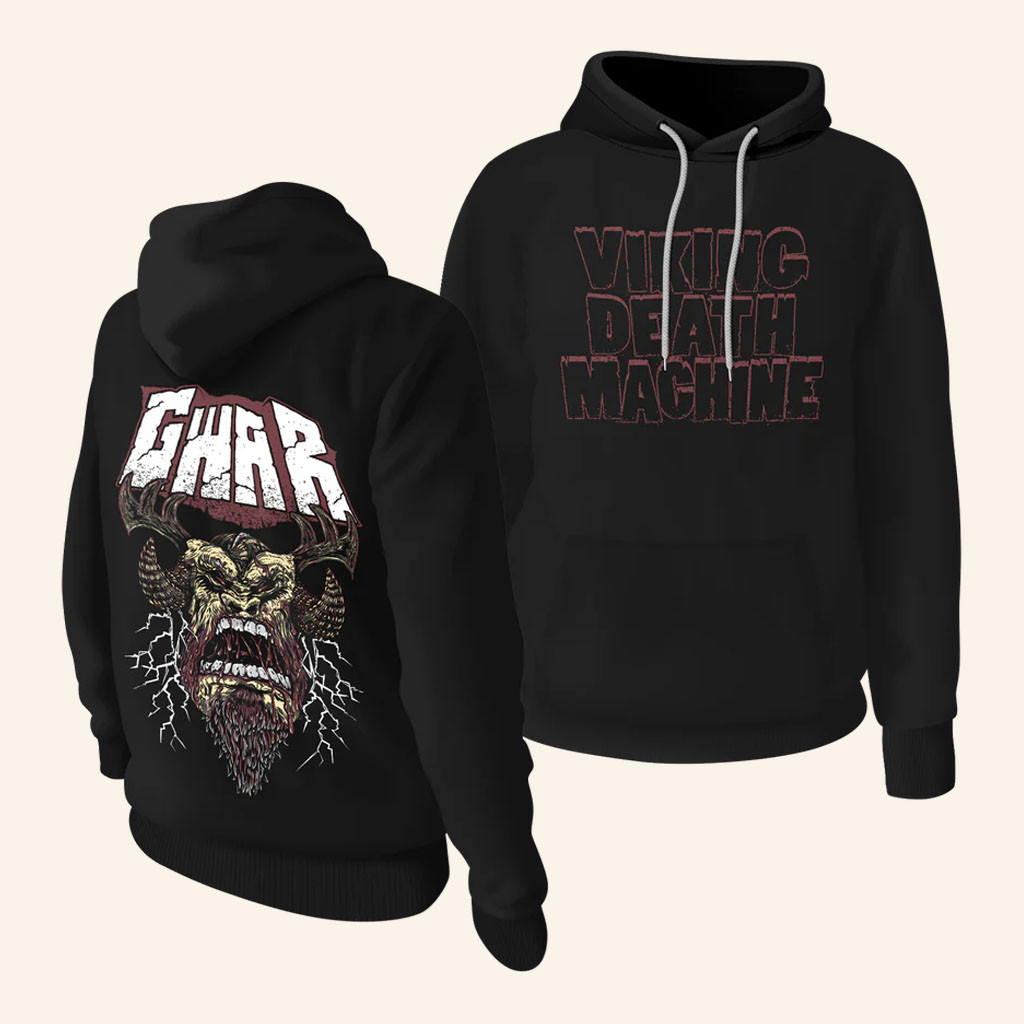 GWAR Merch 2026 Viking Death Machine Hoodie GWAR Band Hoodie Present For Music Lovers - Petshi