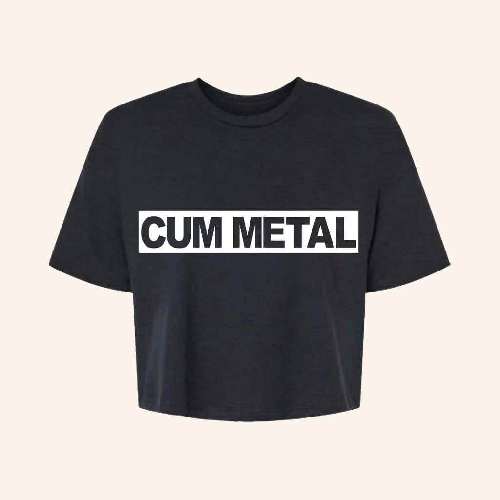 Health Band Merch 2026 Cum Metal Crop Top Health Band Shirt Present For Sisters - Petshi