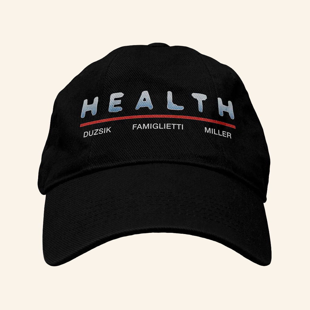 Health Band Merch 2026 Health Hat Duzsik Famiglietti Miller Cap Gifts For Rock Music Fans - Petshi