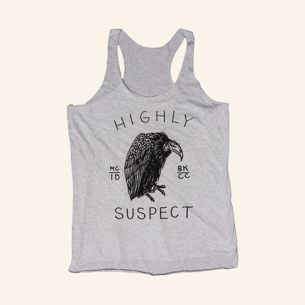 Highly Suspect Merch 2026 Highly Suspect Vulture Tank Top Gifts For Rock Band Fans - Petshi