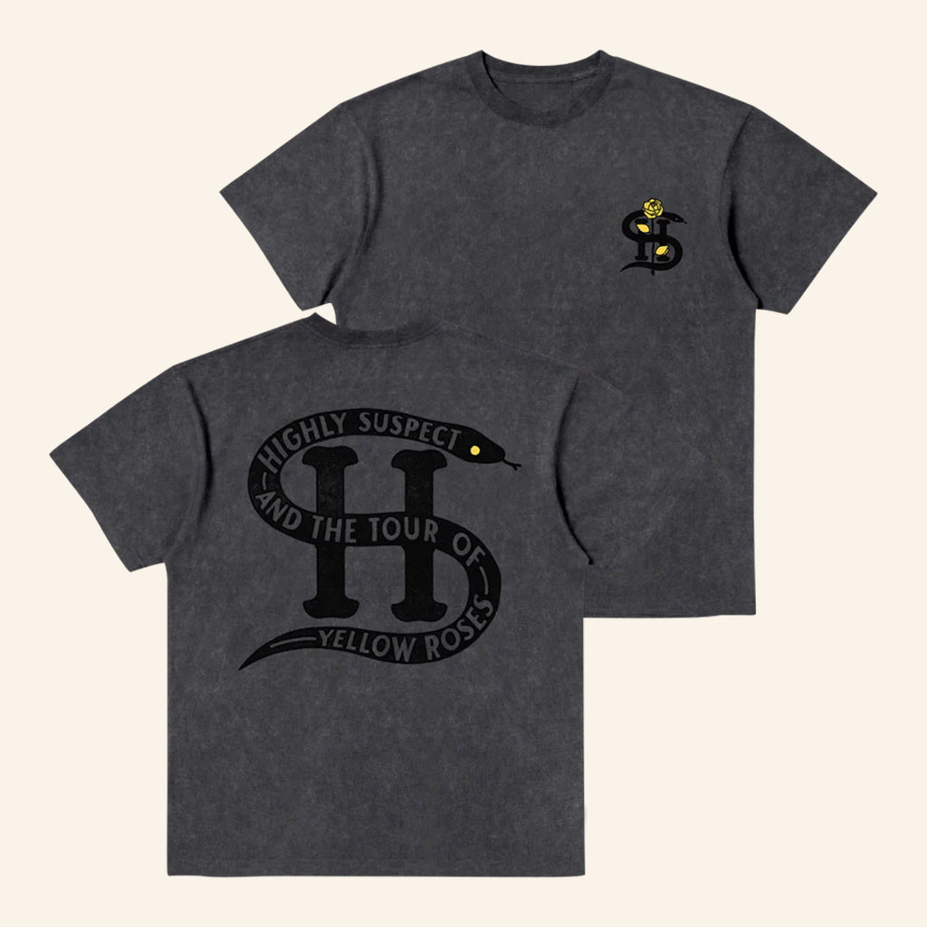 Highly Suspect Merch 2026 Snake Logo T-Shirt Best Gifts For Rock Music Lovers - Petshi