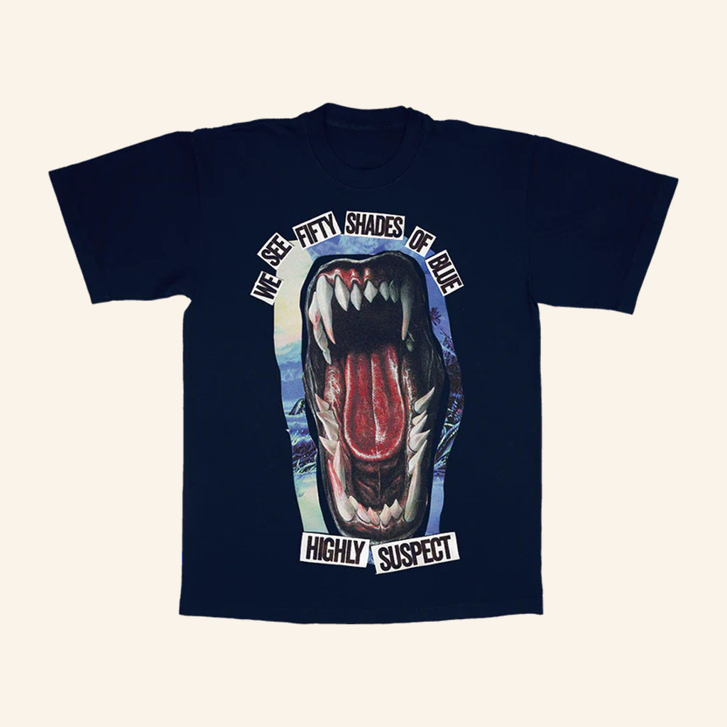 Highly Suspect Merch 2026 The Blue-Eyed Devil T-Shirt Presents For Rock Band Fans - Petshi