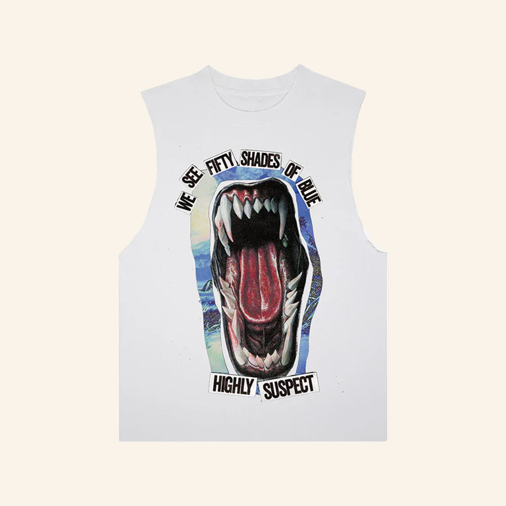 Highly Suspect Merch 2026 The Blue-Eyed Devil Tank Top Cool Gifts For Rock Lovers - Petshi