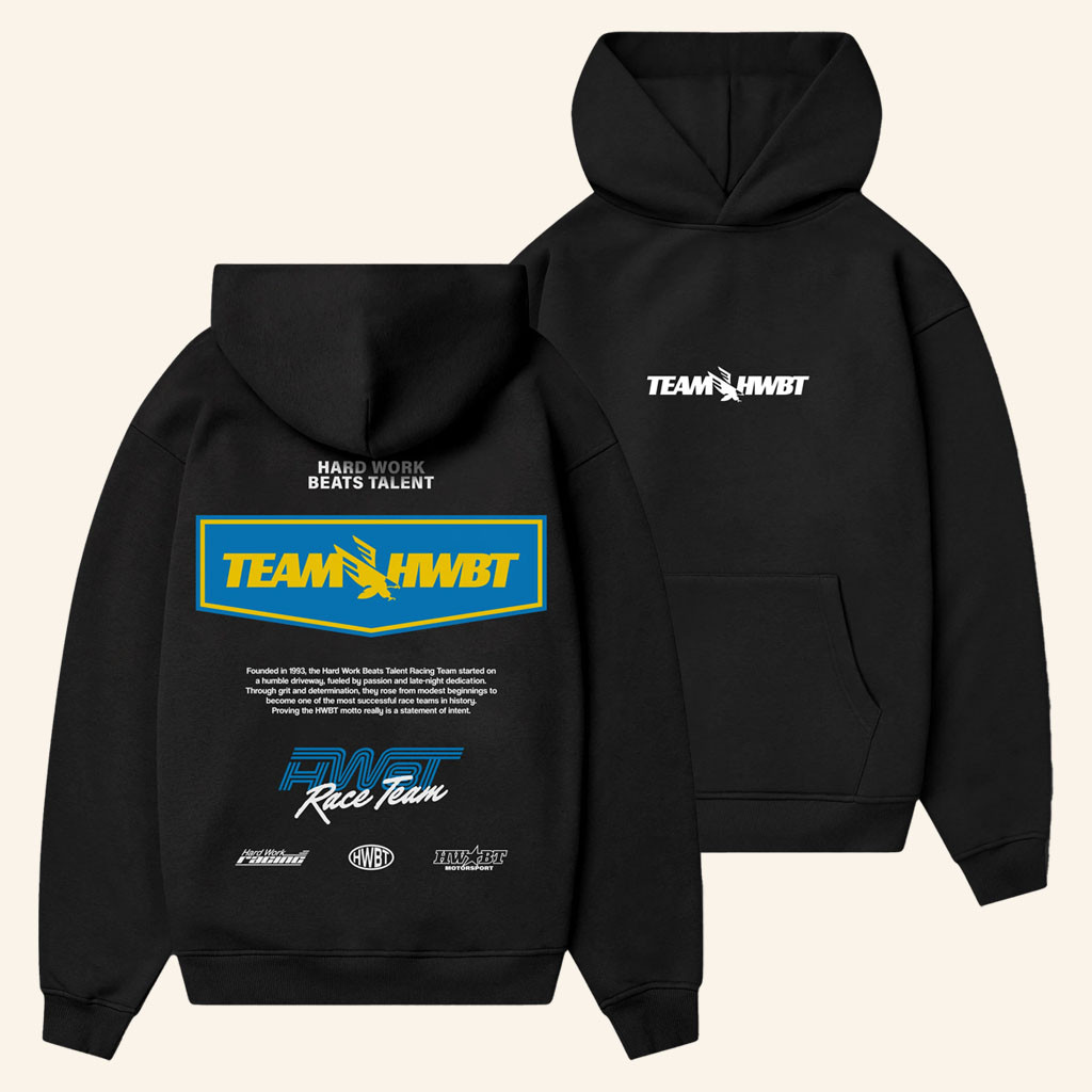 HWBT Merch 2026 HWBT Race Team Hoodie Black Unique Gifts For Brothers - Petshi
