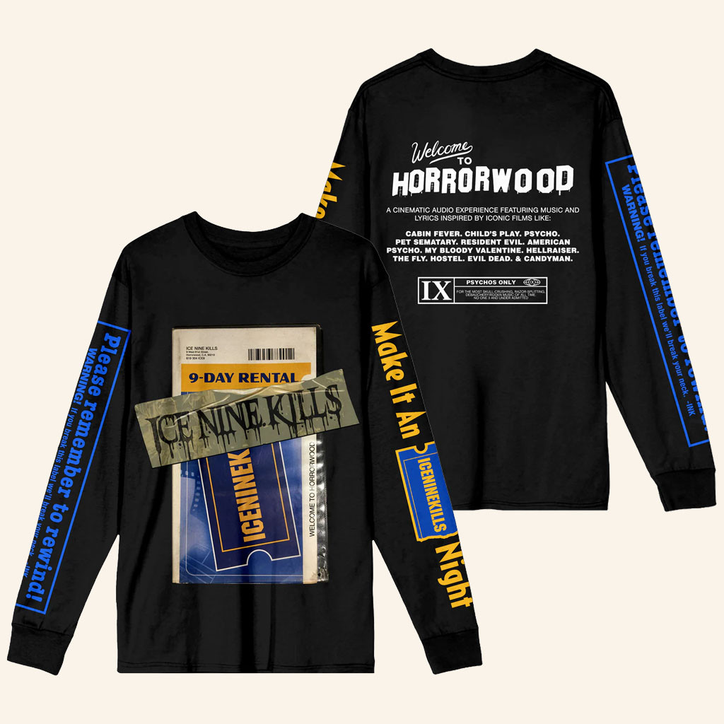 Ice Nine Kills Merch 2026 Now Screaming Long Sleeve Shirt Present For Heavy Metal Band Fans - Petshi