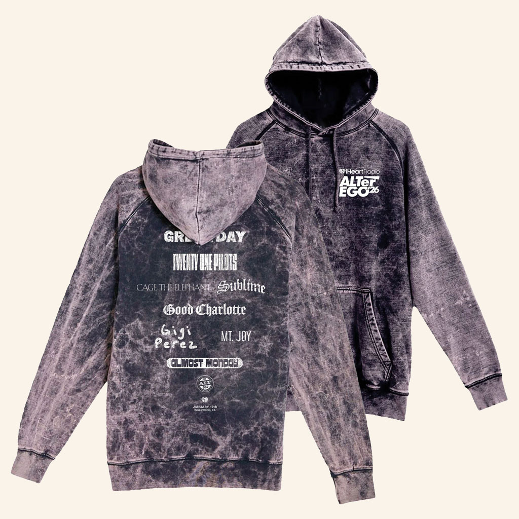 IHeart Merch ALTer Ego 2026 Logo Hoodie IHeartRadio Hoodie Present For Music Lovers - Petshi