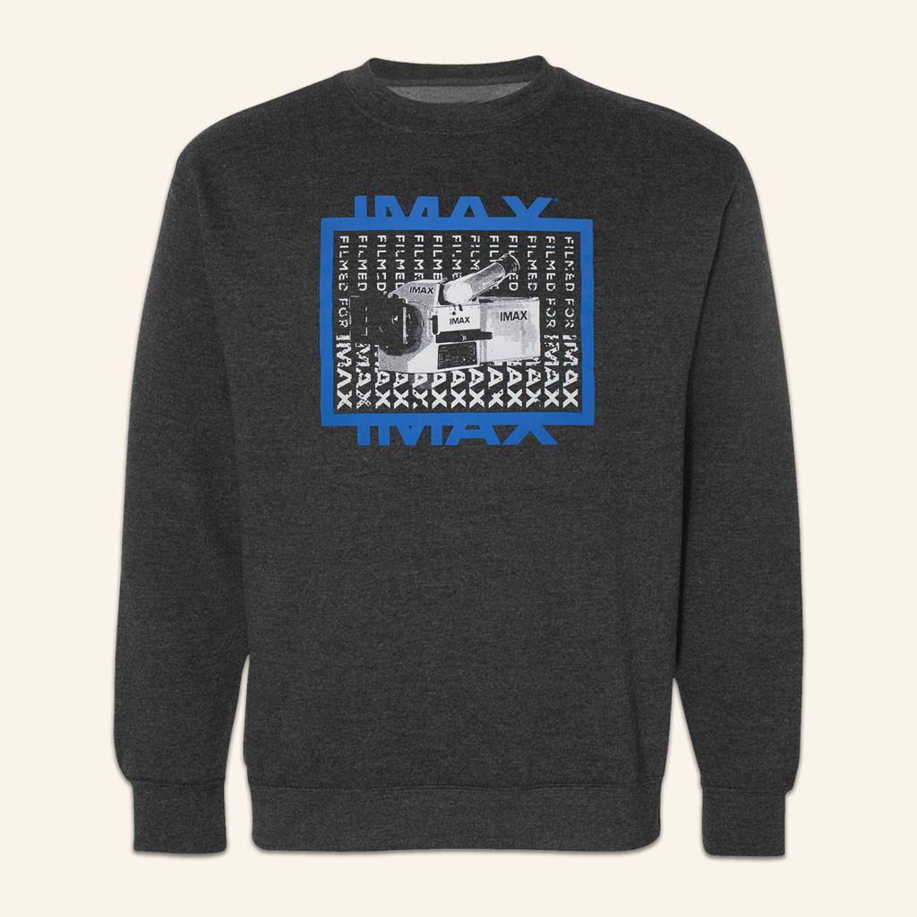 Imax Merch 2026 The Filmed For IMAX Crewneck Sweatshirt Gift Ideas For Besties - Petshi