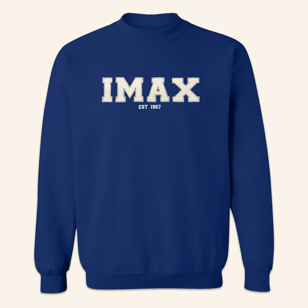 IMAX Merch 2026 The IMAX Crewneck Sweatshirt Gift Ideas For Husband - Petshi
