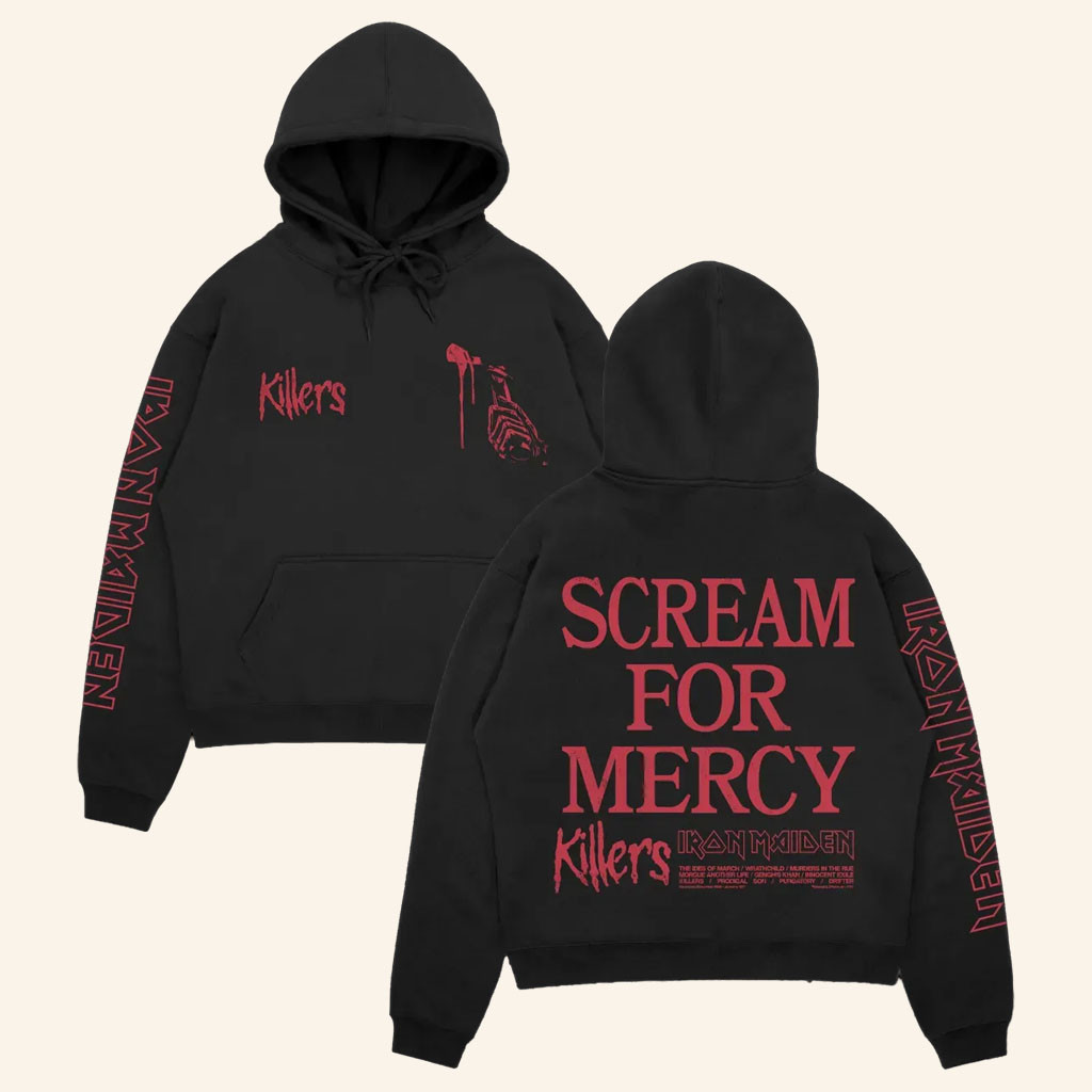 Iron Maiden Merch 2026 Killers 45 Scream For Mercy Hoodie Best Gift For Band Fans - Petshi