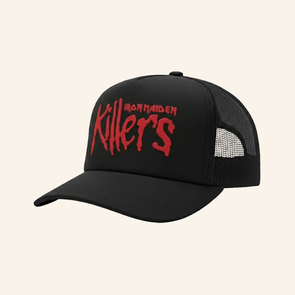 Iron Maiden Merch 2026 Killers 45 Trucker Hat Iron Maiden Band Cap Gifts For Music Lovers - Petshi