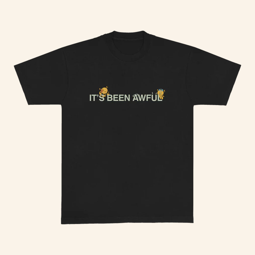 Isaiah Rashad Merch 2026 It's Been Awful Logo T-Shirt Best Presents For Rap Lovers - Petshi