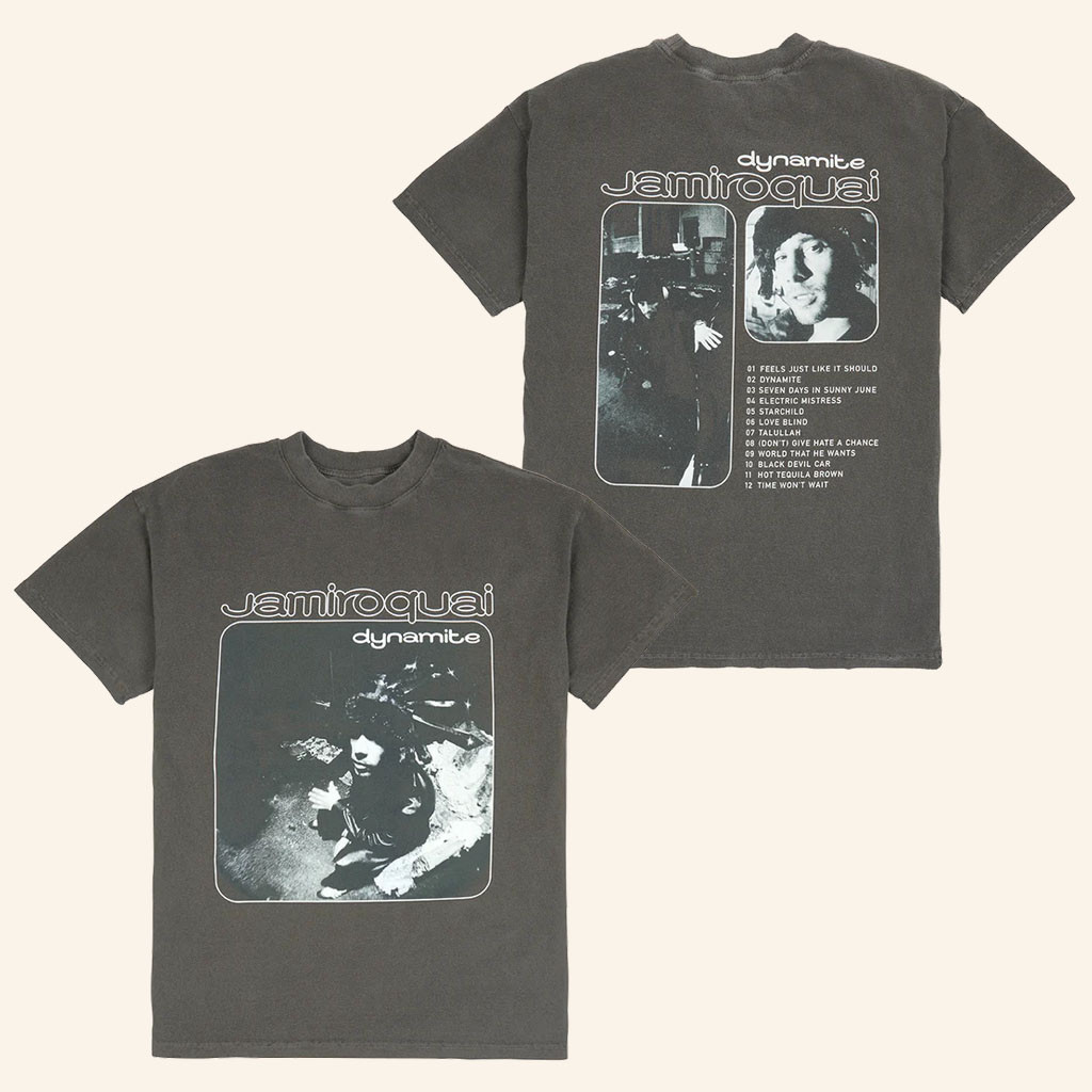 Jamiroquai Merch 2026 Dynamite Vintage Album T-Shirt Present For Band Fans - Petshi