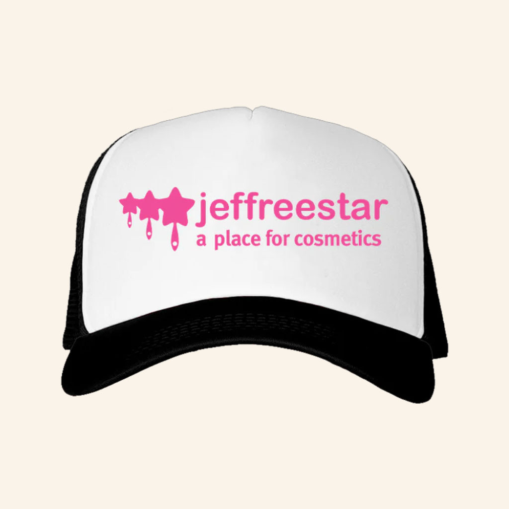Jeffree Star Cosmetics Merch 2026 JSpace Trucker Hat Makeup Lover Gifts For Sisters - Petshi