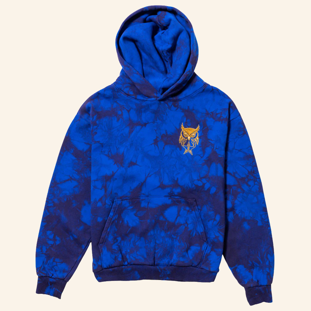 Jeffree Star Cosmetics Merch 2026 Night Owl Tie Dye Hoodie Present For Friends - Petshi