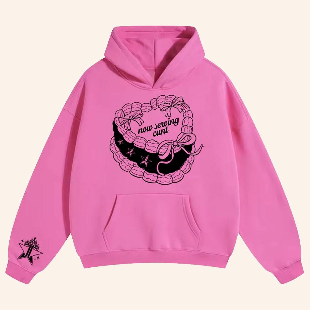Jeffree Star Cosmetics Merch 2026 Now Serving Cnt Hoodie Unique Gifts For Sisters - Petshi