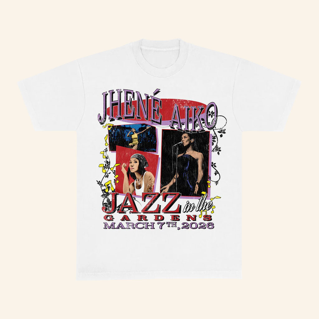 Jhene Aiko Merch 2026 Jazz In The Gardens T-Shirt Best Gifts For Music Lovers - Petshi