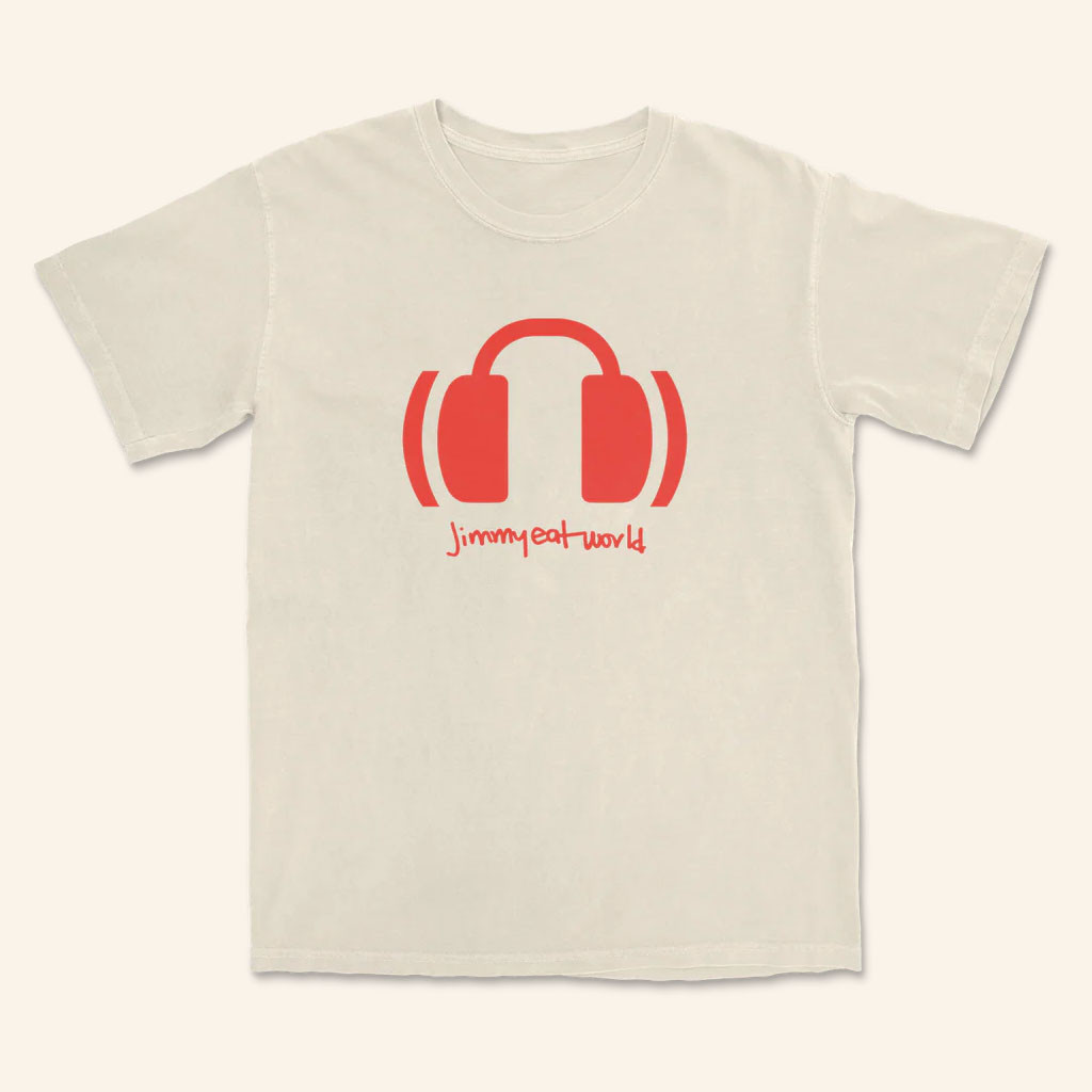 Jimmy Eat World Merch 2026 Headphones T-Shirt Present For Rock Band Fans - Petshi