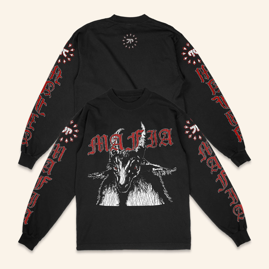 JPEGMAFIA Merch 2026 Mafia Goat Long Sleeve Shirt Gifts For Rap Lovers - Petshi