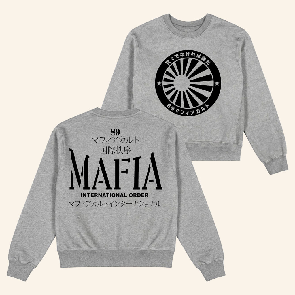JPEGMAFIA Merch 2026 MAFIA International Crewneck Sweatshirt Rapper Fan Gifts Ideas - Petshi