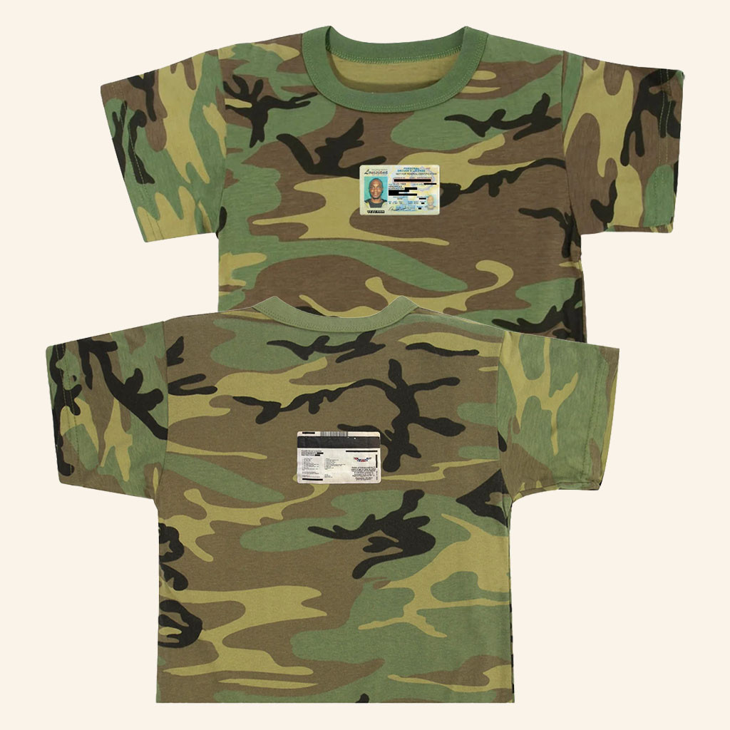 JPEGMAFIA Merch 2026 Veteran ID Baby Tee Camo JPEGMAFIA Shirt Gifts For Fans For Her - Petshi