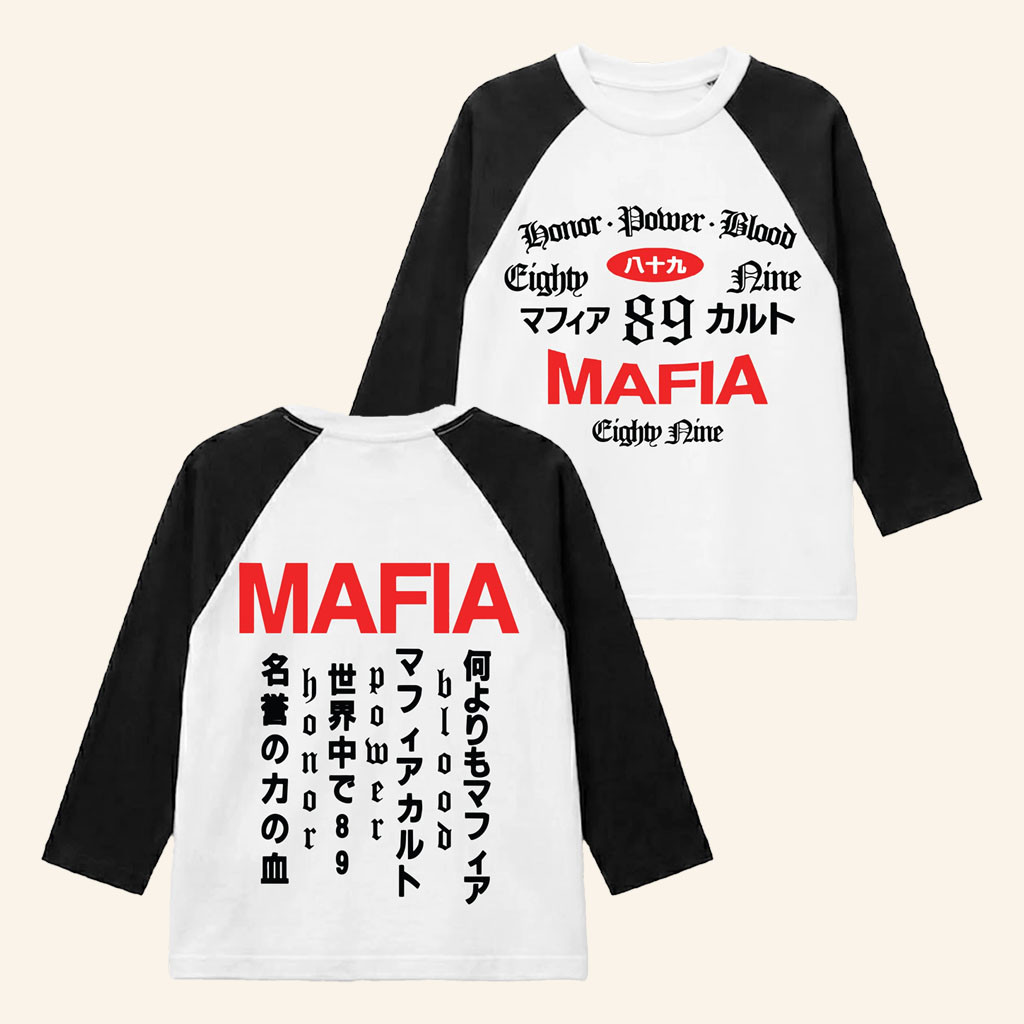 JPEGMAFIA Merch 89 MAFIA Raglan Shirt 2026 Best Gift For Rapper Fans - Petshi