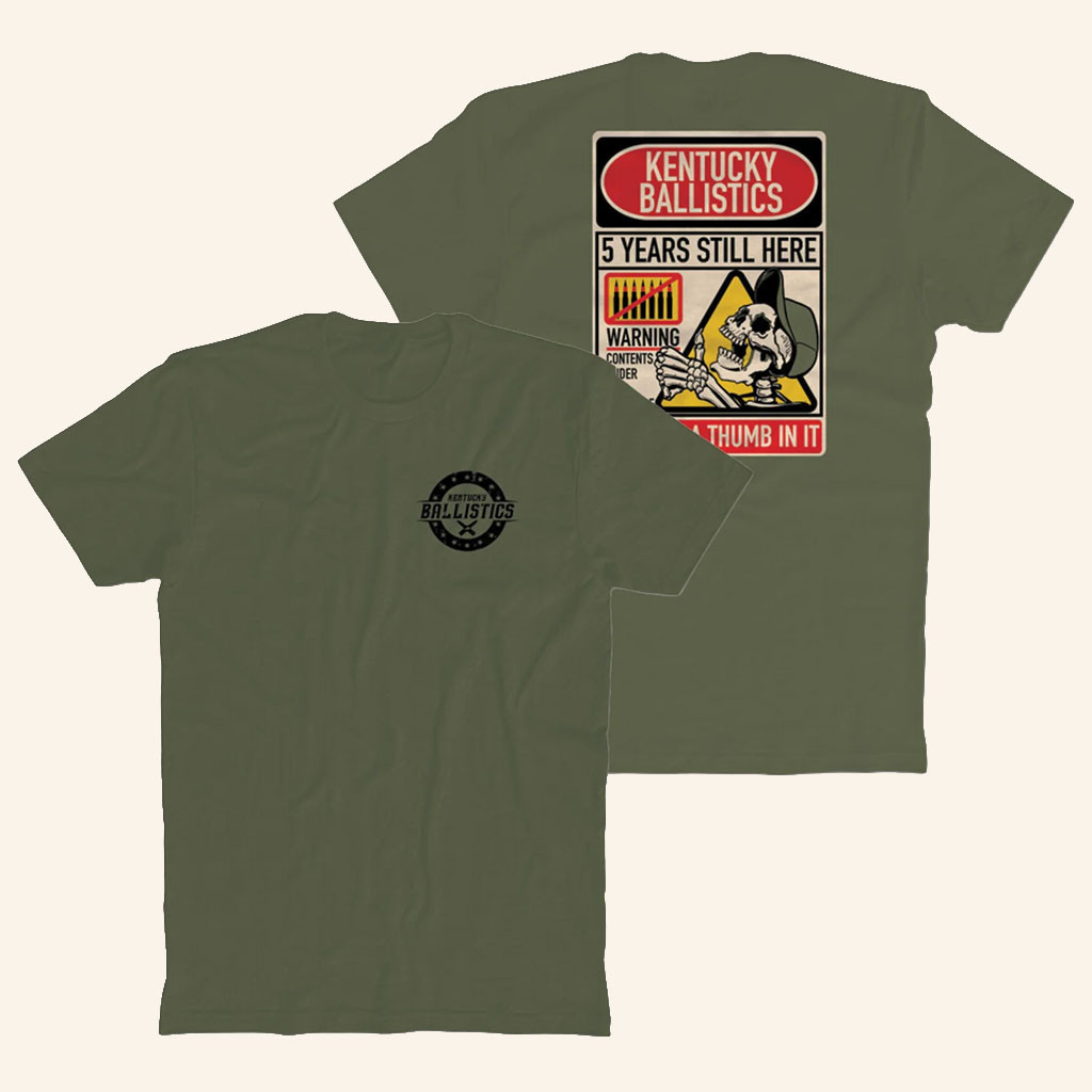 Kentucky Ballistics Merch 2026 KB 5 Year Anniversary T-Shirt Gifts For Youtuber Fans - Petshi