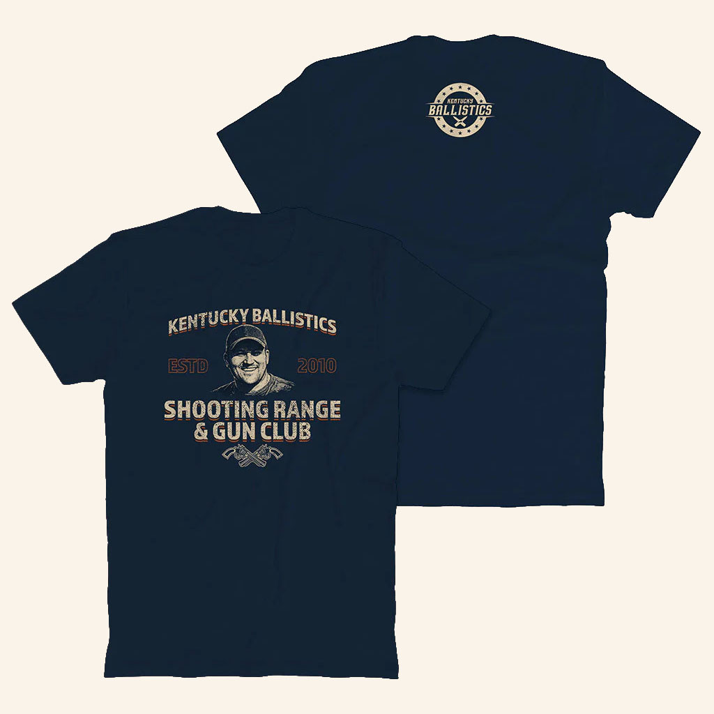 Kentucky Ballistics Merch 2026 KB Shooting Range And Gun Club T-Shirt Top Father's Day Gifts - Petshi