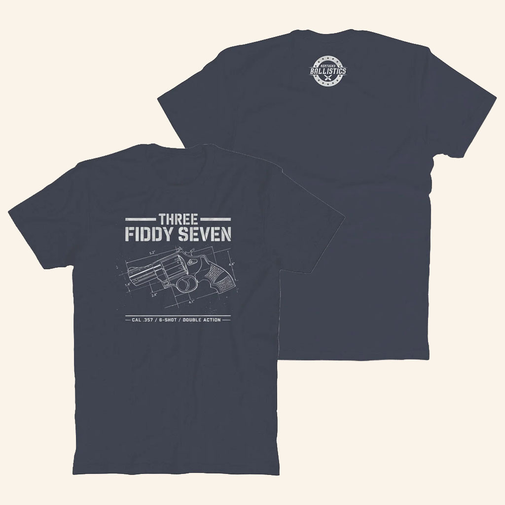 Kentucky Ballistics Merch Three Fiddy Seven T-Shirt Best Gifts For Brothers - Petshi