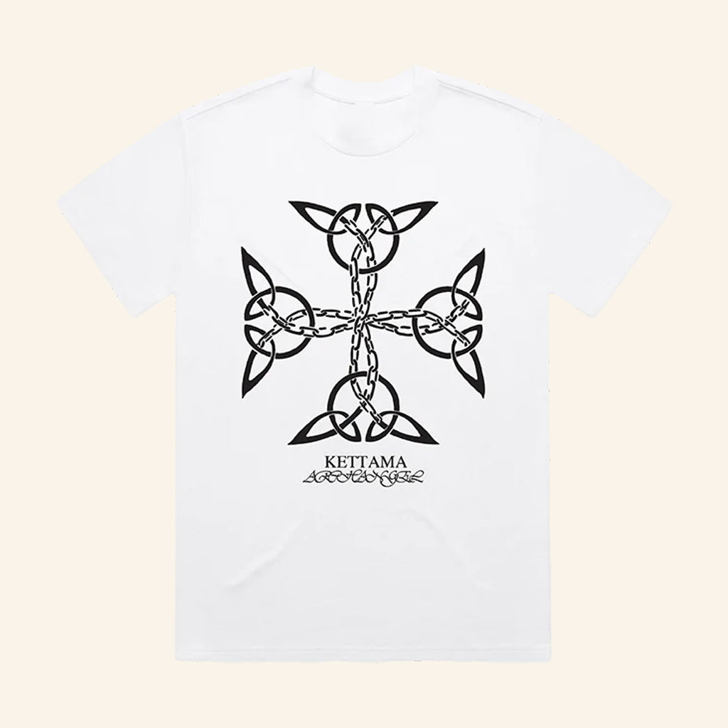 Kettama Merch 2026 Archangel T-Shirt White Kettama Shirt Gifts Ideas For DJ Fans - Petshi