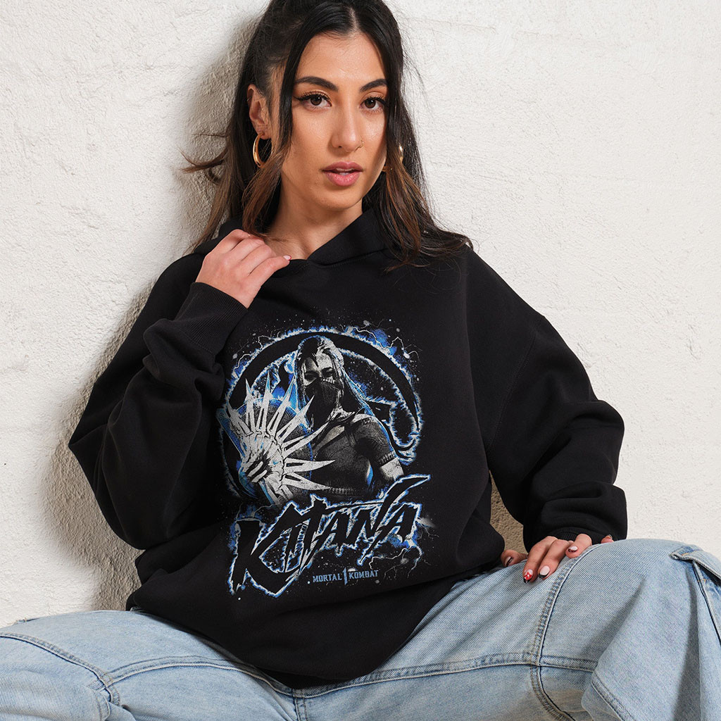 Kitana Hoodie Mortal Kombat Movie Merch Best Gifts For Girlfriend - Petshi