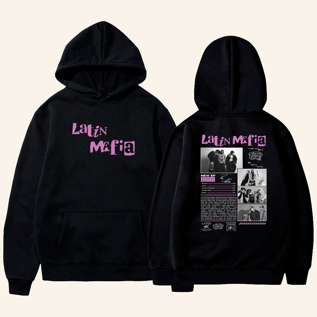 Latin Mafia Merch 2026 Latin Mafia New EP Hoodie Unique Gifts For Music Lovers - Petshi