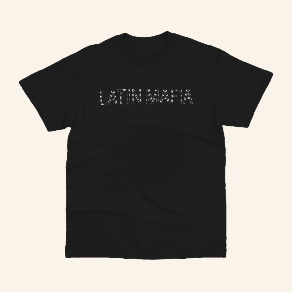 Latin Mafia Merch 2026 Latin Mafia T-Shirt Black Gifts Ideas For Band Fans - Petshi