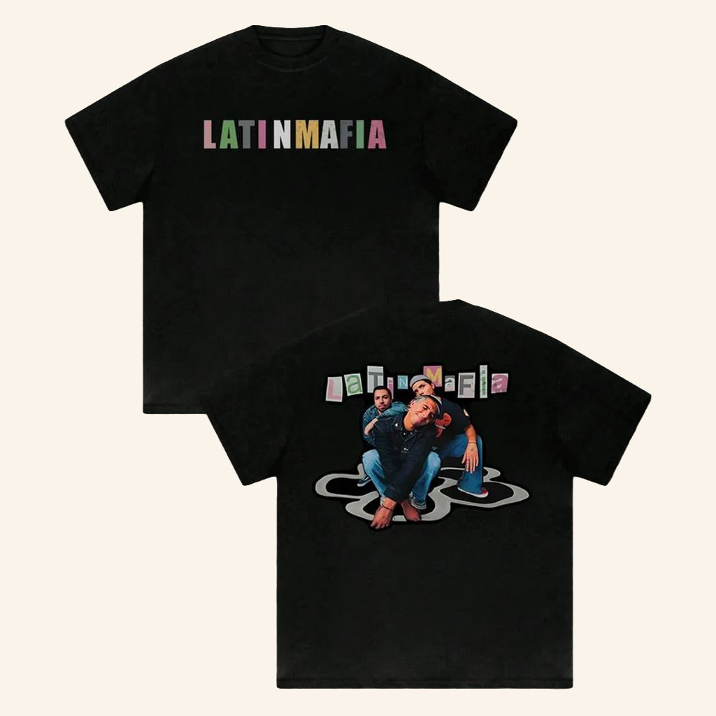 Latin Mafia Merch Te Odio Y Te Extrano Tour 2025 T-Shirt Latin Mafia Shirt Gifts For Band Fans - Petshi