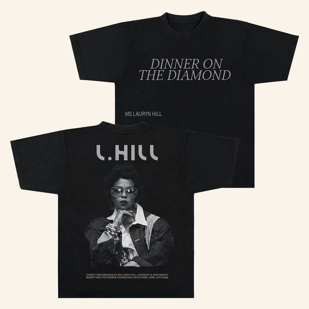 Lauryn Hill Merch 2026 Dinner On The Diamond T-Shirt Unique Gifts For Music Lovers - Petshi