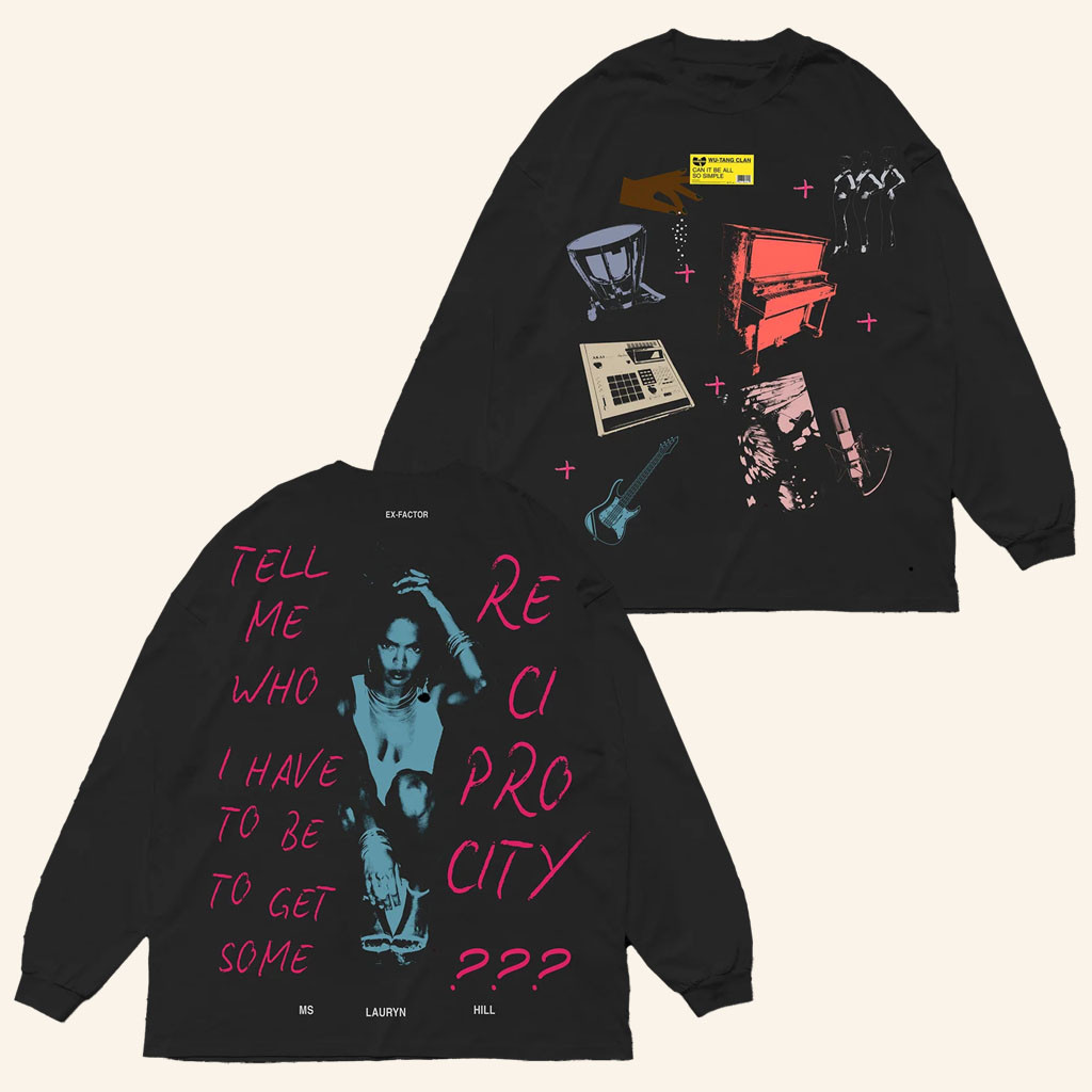 Lauryn Hill Merch 2026 Ex Factor Long Sleeve Shirt Gift Ideas For Music Lovers - Petshi
