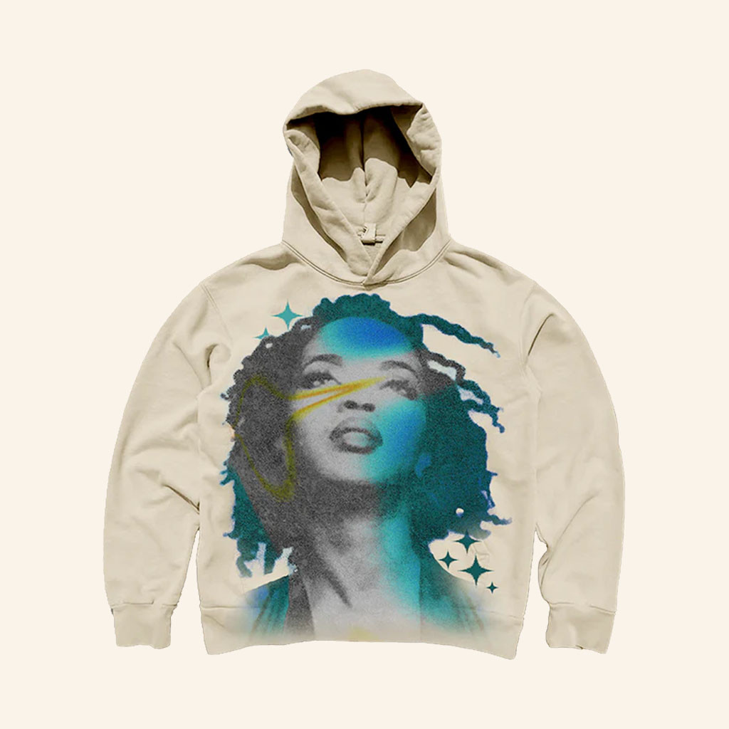 Lauryn Hill Merch 2026 MLH Face Hoodie Lauryn Hill Hoodie Best Gifts For Music Lovers - Petshi