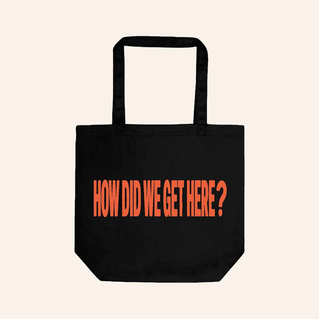 Louis Tomlinson Merch 2026 How Did We Get Here Tour Black Tote Bag Gifts For Music Lovers - Petshi