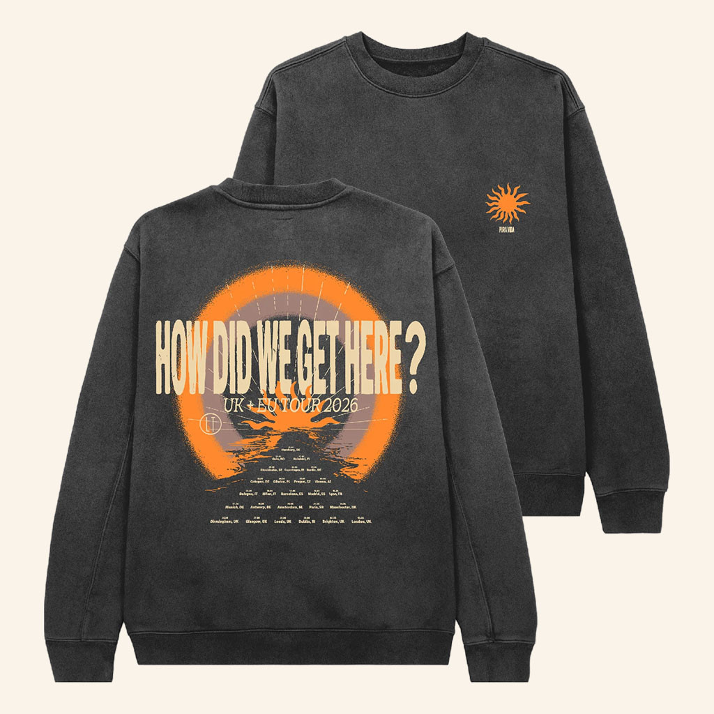 Louis Tomlinson Merch 2026 How Did We Get Here Tour UK And EU Crewneck Sweatshirt Fan Gifts - Petshi