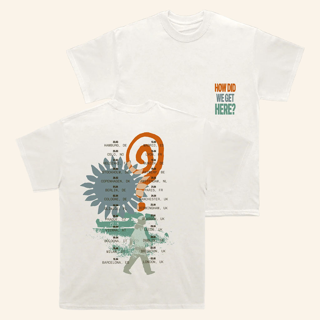 Louis Tomlinson Merch 2026 How Did We Get Here Tour UK And EU T-Shirt Gifts For Music Fans - Petshi