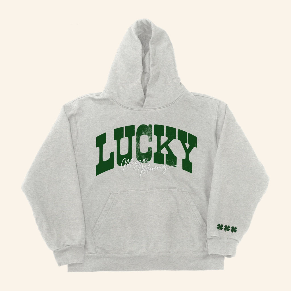 Megan Moroney Merch 2026 Lucky 3 Year Anniversary Hoodie Gifts For Country Music Fans - Petshi