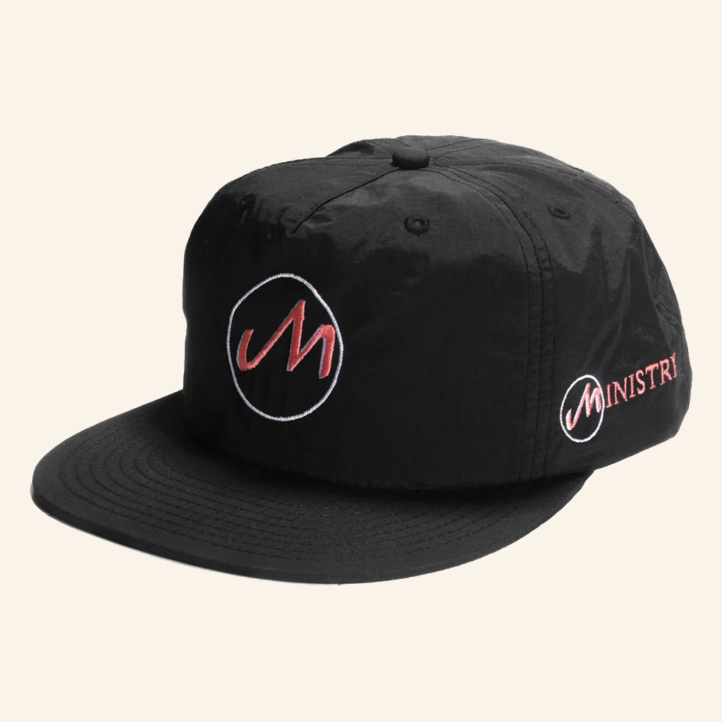 Ministry Merch 2026 With Sympathy M Logo Snapback Hat Best Gifts For Band Fans - Petshi