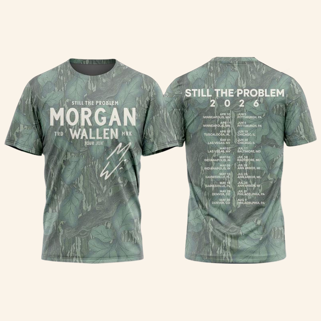Morgan Wallen Merch 2026 Still The Problem Tour T-Shirt Country Music Fan Gifts Ideas - Petshi