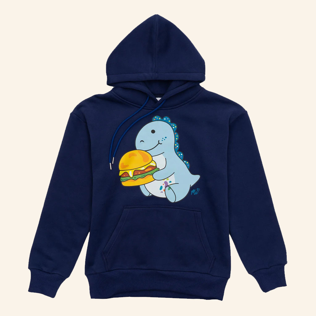 Moriah Elizabeth Merch 2026 Cousin Derp Burger Hoodie Adorable Gifts For Besties - Petshi