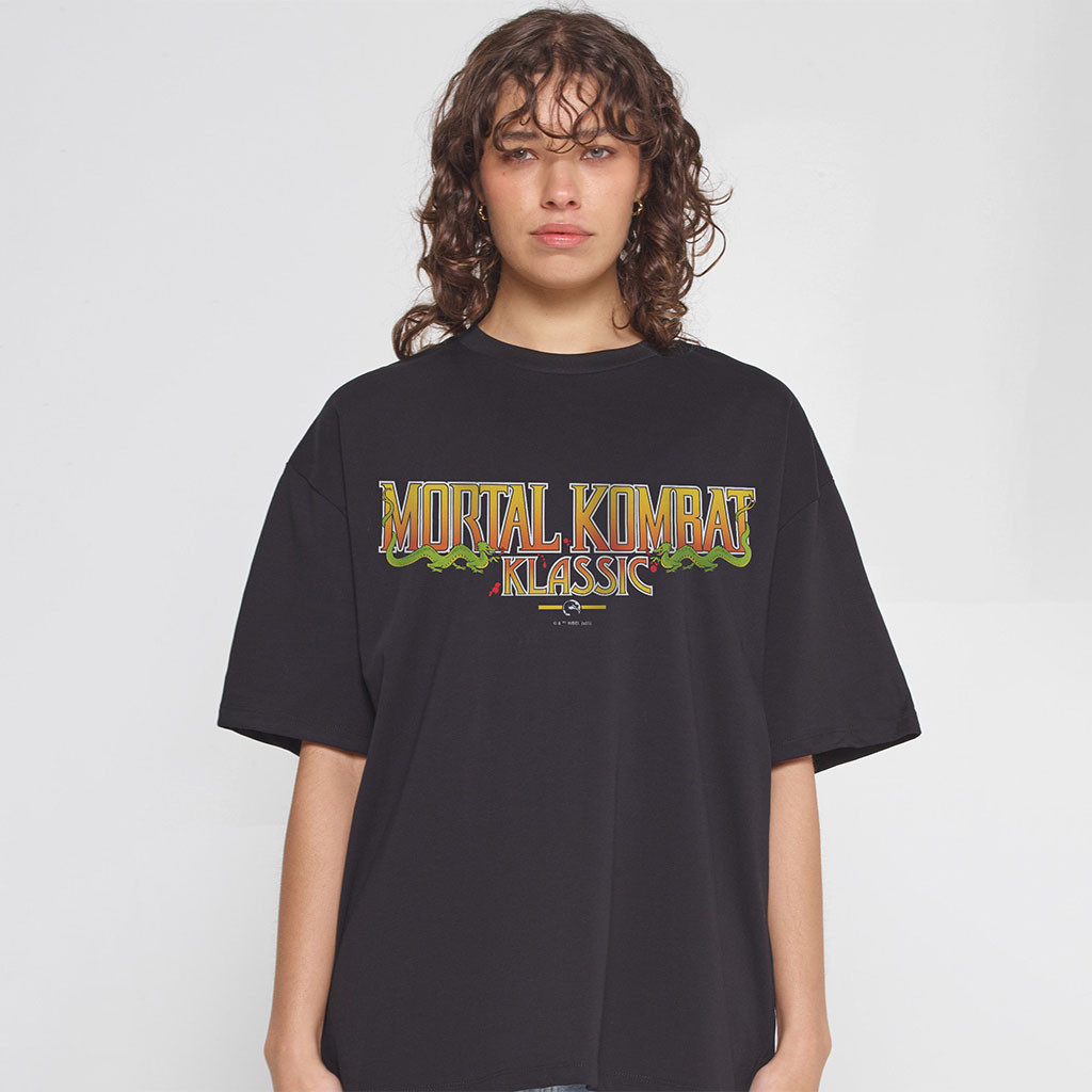 Mortal Kombat Merch 2026 Mortal Kombat Klassic Logo T-Shirt Best Birthday Gifts - Petshi