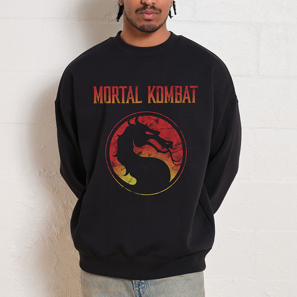 Mortal Kombat Merch 2026 Mortal Kombat Logo Sweatshirt Best Birthday Gift For Him - Petshi