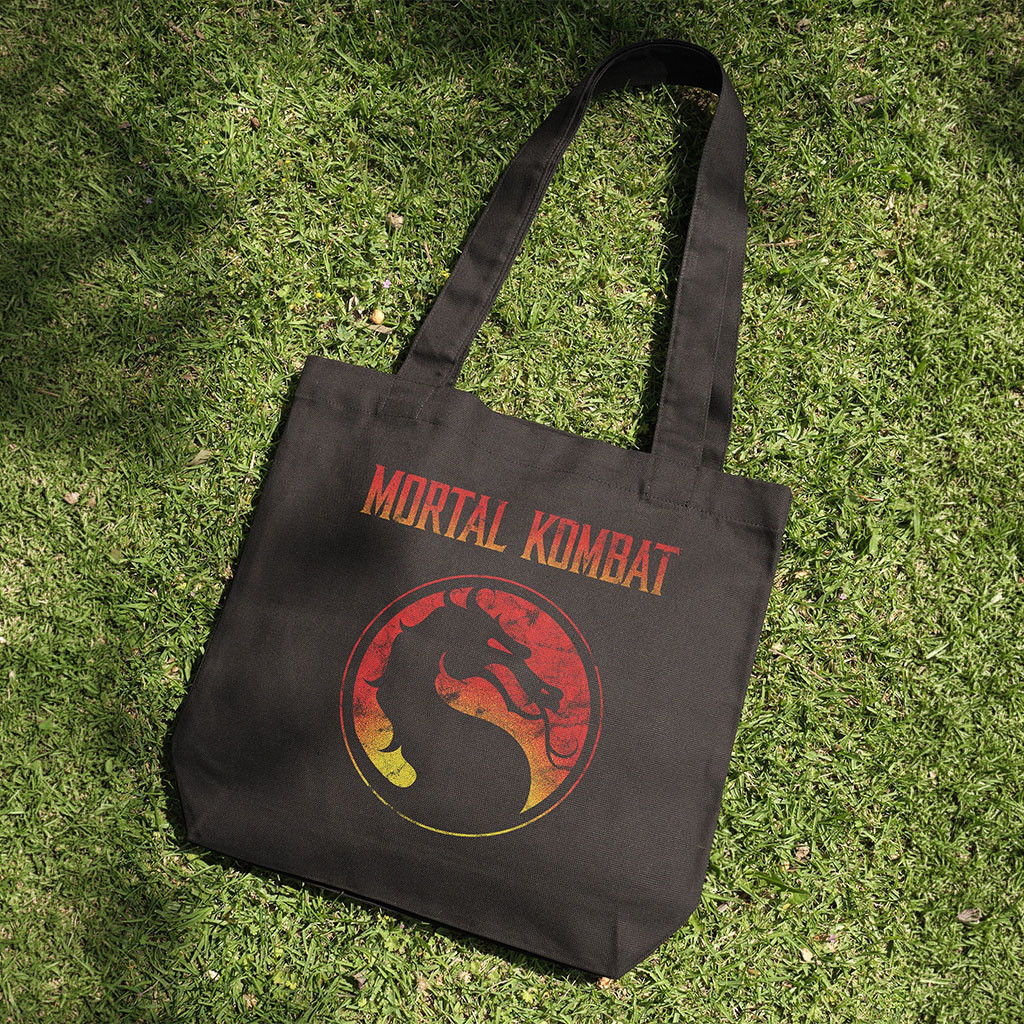 Mortal Kombat Merch 2026 Mortal Kombat Logo Tote Bag Birthday Gifts For Sisters - Petshi