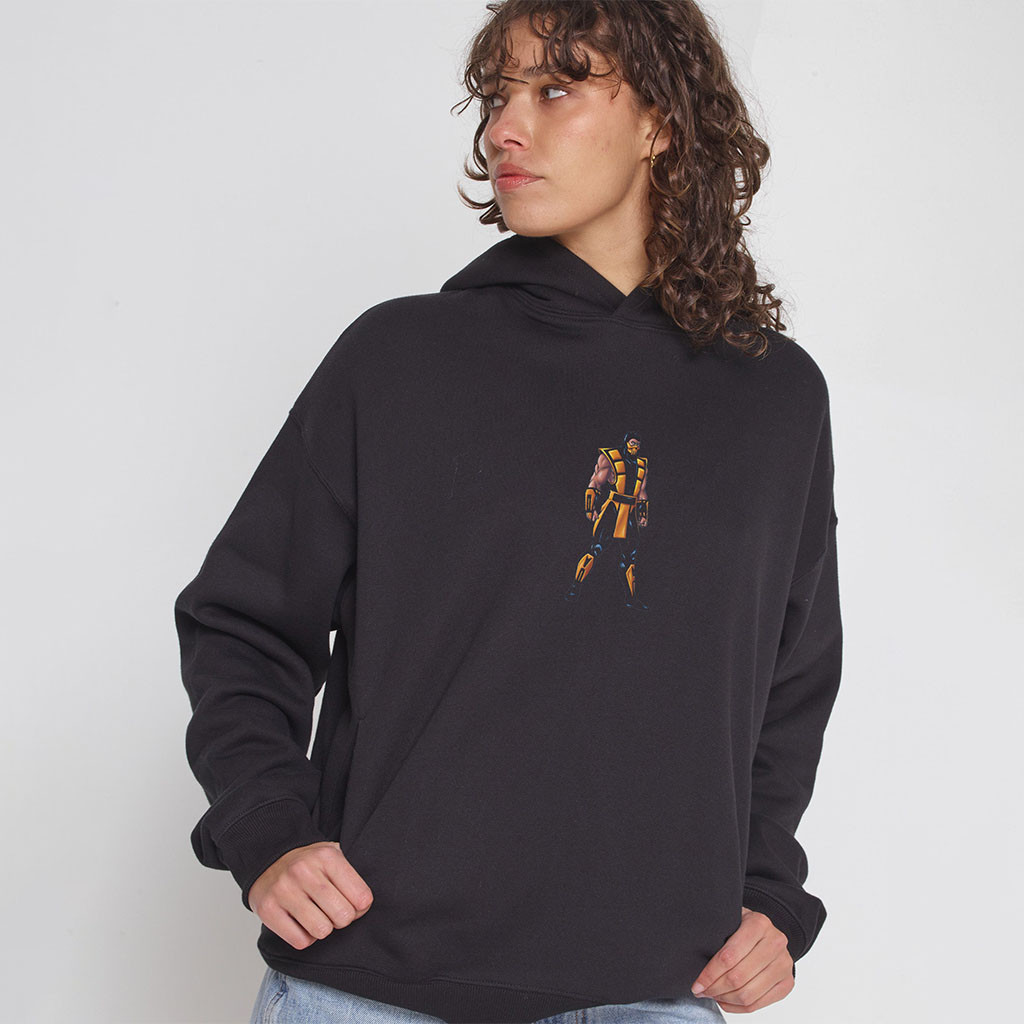 Mortal Kombat Merch Scorpion Mortal Kombat Hoodie Gifts For Game Lovers - Petshi